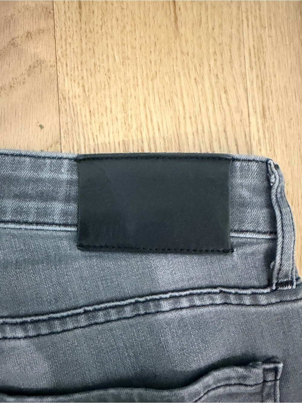 PAIGE Federal Gray Jeans - Picture 3 of 5